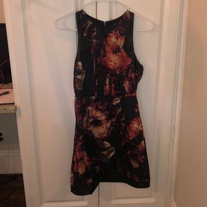 Fabrik leather cocktail dress - size small
